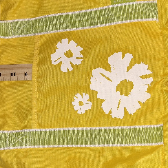 🌼 Mary Kay yellow and green floral tote bag/shoulder bag purse. - Picture 14 of 16